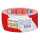 TESA Markierungsklebeband Universal - rot/weiß - 66 mm x 50 m