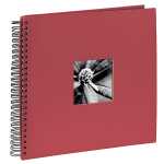 Spiral Album 36x32cm zum Einkleben bordeaux - Fine Art,...