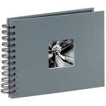 Spiral Album 24x17cm zum Einklebengrau - Fine Art, 50...
