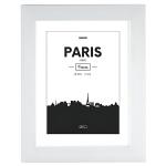 Bilderrahmen Kunststoff Paris weiß 20x30cm -...
