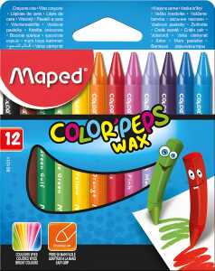 Wachsmalstifte 12er ColorPeps Wax