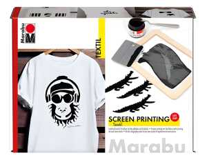 Marabu Textil Screen Printing Set