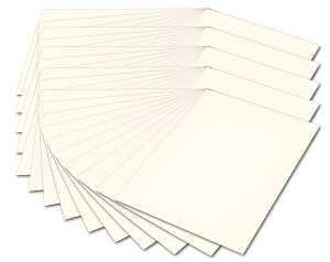 Fotokarton A4 perlweiß FOLIA 614/50 01 300g