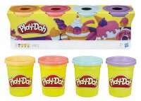 Play Doh 4er Pack orange,pink,lila,hellblau