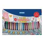 STY Glitter Glue 24 er Set 3D / 24 x 10 g