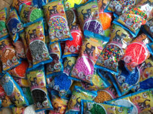 DAN IMPORT Hama Perlen 6000 Stk. Glitter