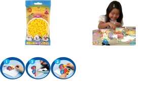 Bügelperlen gelb 1000er 28178207038