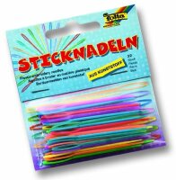 Sticknadeln PP sortiert 6,5cm x 1,8mm 32 Stück