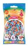 Hama Perlen Beutel 1000er gestreift,6 Versionen sor
