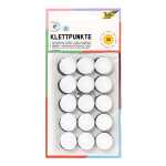 Klettpunkte 30ST schwarz/weiß sortiert FOLIA 2301...