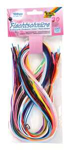 Bastelset Scoubidous 30ST FOLIA 731030 1,8mmx100cm