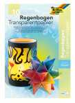 Regenbogentransparentpapier 10BL FOLIA 785 22x32cm