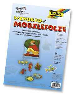 Fensterfolie Mobile 0,2mm 10ST FOLIA 420230 23x33cm