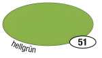 Bastelfilz hellgrün FOLIA 520451 20x30cm