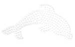 DAN IMPORT Stiftplatte Delphin