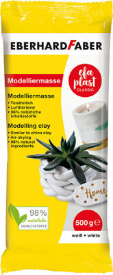 Modelliermasse EFA Plast classic 500g, weiß