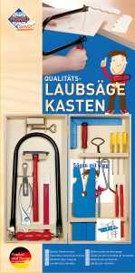 Laubsägeklappkasten 23-teilig - ab 8 Jahren - made in Germany