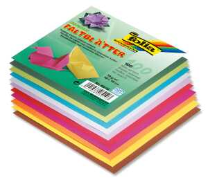 Faltblatt 10x10cm fbg.sort. FOLIA 8910 100Bl