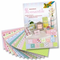 Motivblock Romantik 24x34cm 26 Blatt sortiert