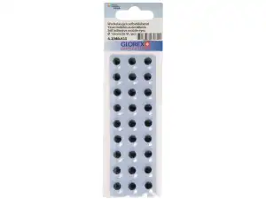 Wackelaugen 12 mm rund 26 St. selbstklebend