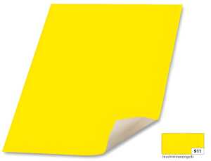 Plakatkarton 48x68 leuchtgelb FOLIA 65911 380g