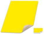 Plakatkarton 48x68 leuchtgelb FOLIA 65911 380g