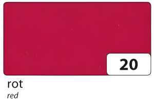 Moosgummi 2mm hochrot FOLIA 23520 29x40cm