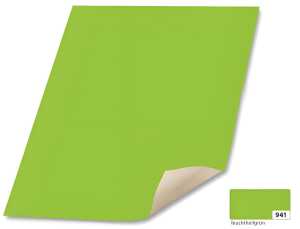 Plakatkarton 48x68 leuchtgrün FOLIA 65941 380g