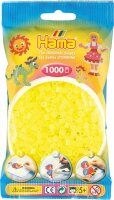 Hama Perlen Beutel 1000er Neon-Gelb