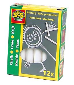 SES Creative Kreide weiß 12 Stück