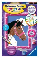 Malen nach Zahlen Bild 85x120mm Pferd - Ravensburger Bild...