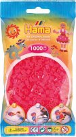 Hama Perlen Beutel 1000er Neon-Fuchsia