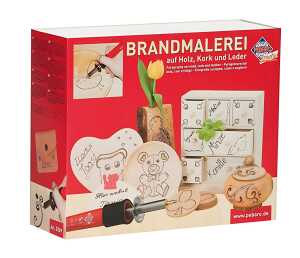 Brandmal-Set 9 Aufsätze + 2 Pappelplat - ab 14 Jahren
