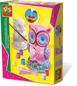 SES Creative Gipsfigur Eule Design