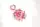 GLOREX Perlen-Set weiß-rosa-pink