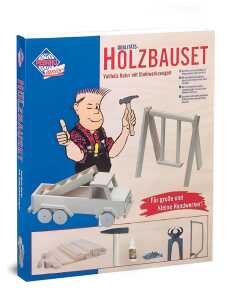 Bausatz Vollholzteile ab 8 Jahren - Produkt und Design made in Germany