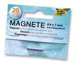 MAX BRINGMANN Magnete 20 Stück, Ø 6mm x 1mm