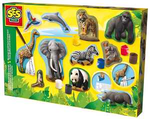 SES Creative Relief gießen Wilde Tiere