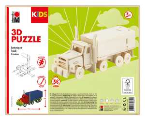 Marabu KiDS 3D Puzzle Lastwagen