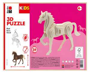 Marabu KiDS 3D Puzzle Pferd 4007751745606