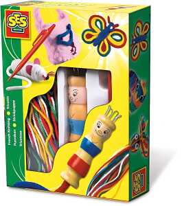 SES Creative Strickpuppe mit Wolle