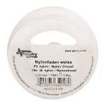 GLOREX Nylonfaden weiss 0,25mm 100m