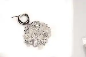 Perlen-Set weiß-silber 7610877462882