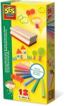 SES Creative Bunte Kreide mit Schwamm