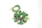 Perlen-Set grün-weiß 7610877462875