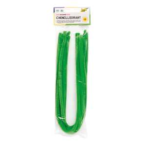 Chenilledraht hellgrün FOLIA 77851 8mm 50cm 10ST