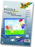 Puzzle 35tlg.blanko weiß FOLIA 2332 A4 m.Rahmen