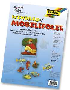 Fensterfolie Mobile 0,2mm 10ST FOLIA 420350 35x50cm