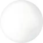 GLOREX Styroporkugel teilbar 25 cm