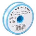 GLOREX Nylonfaden weiss 0,30mm 100m